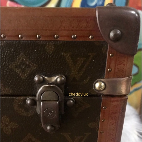 🛑SOLD🛑😍🥰😘Authentic Rare Vintage Louis Vuitton Trunk - Picture 10 of 14